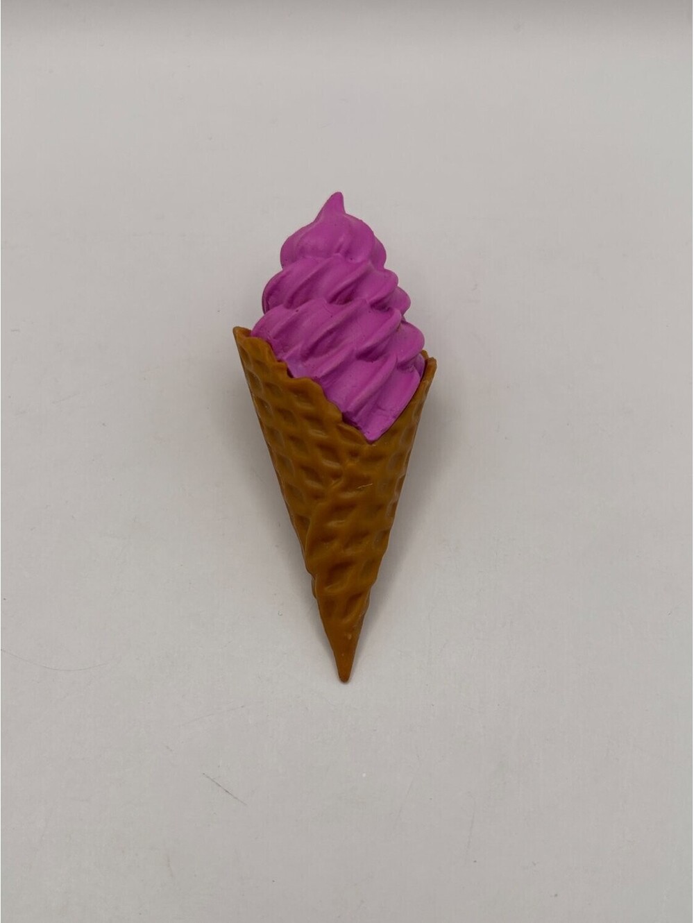 Style Soft Serve Ice Cream Waffle Cone Desk Eraser Toy